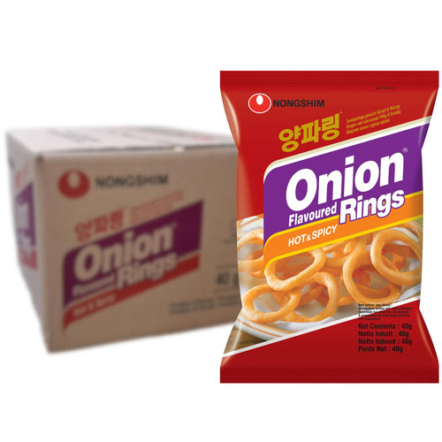 NONGSHIM - Scharfe Zwiebelringe - Multipack (20 X 40 GR)
