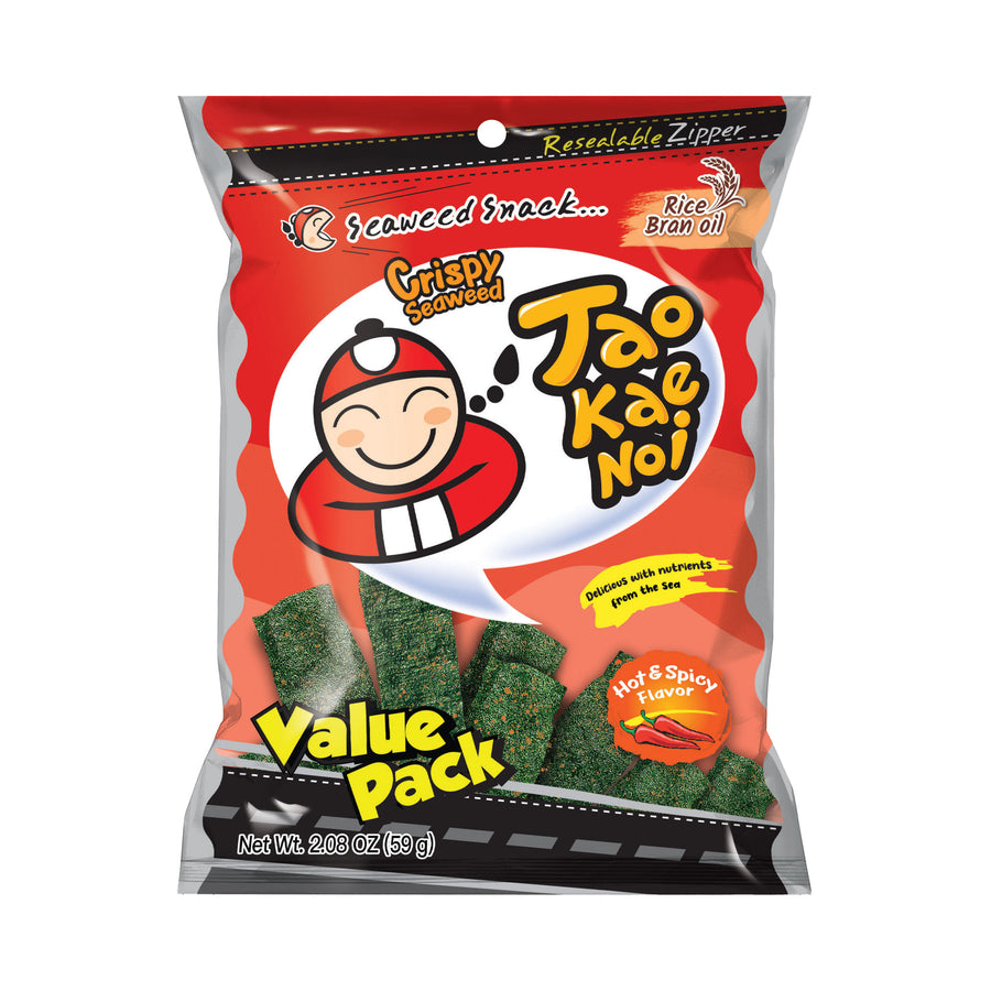 TAOKAENOI TAO KAE NOI - Knusprige Meeresalgen Hot & Spicy 59 g