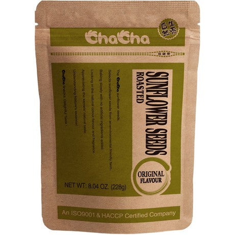 CHACHA Cha Cha Sonnenblumenkerne geröstet 228g – 4er-Pack (4×228 g)