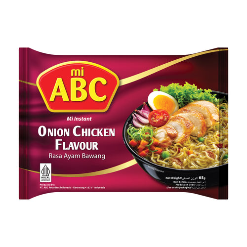ABC PRESIDENT mi ABC Instantnudel Zwiebel Huhn Geschmack 325g 5er