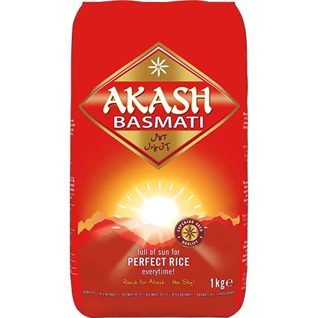 AKASH Basmatireis 1 kg (Art. 7078)