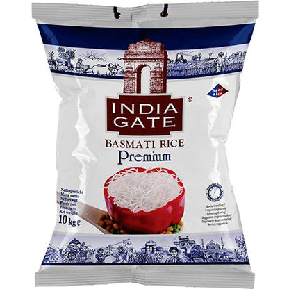 INDIA GATE - Basmati Reis Premium - 1 KG - 5,5 KG - 10 KG