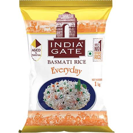 INDIA GATE - Basmati Reis Everyday - 1 KG - 5 KG - 10 KG - 20 KG