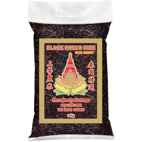 ROYAL THAI RICE Royal Thai Schwarzer Cargo Reis 1kg