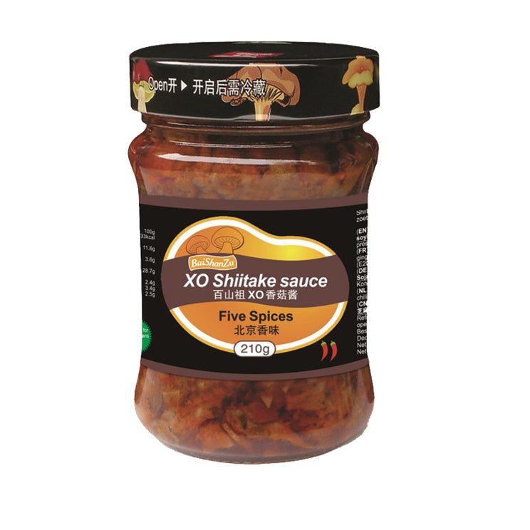 Baishanzu 5 Gewürzpilzsauce, 210 g – 3er-Pack (3×210 g)