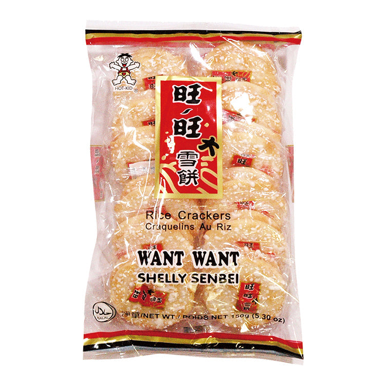 Want Want - Reiscräcker - 150g – 4er-Pack (4×150 g)