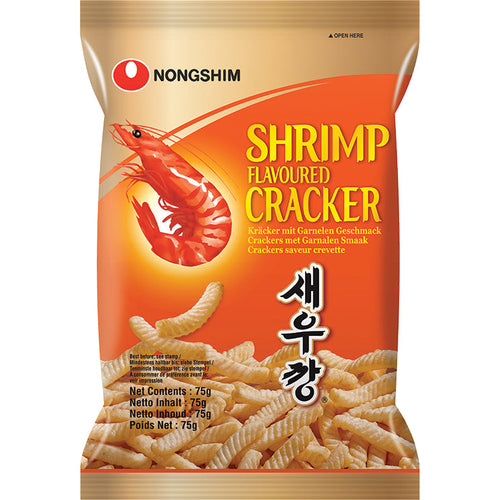 NONG SHIM NONGSHIM - Garnelen Kräcker 75 g – 10er-Pack (10×75 g)