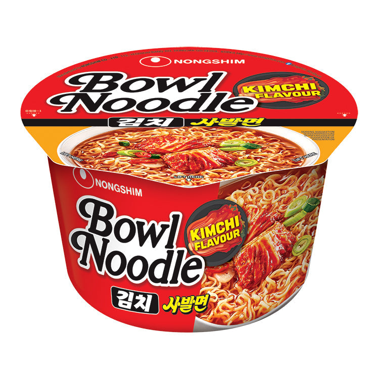 Nong Shim NONGSHIM - Instant Nudeln Kimchi Geschmack 100 g (Art. 7356) – 6er-Pack (6×100 g)