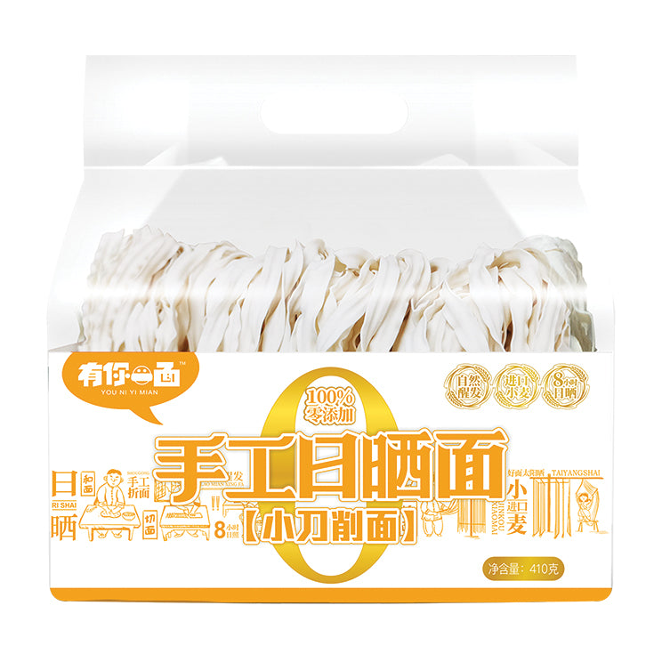 You Ni Yi Mian Nudeln Sliced Noodles fein geschnitten 410g