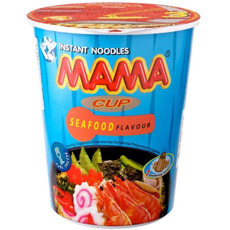MAMA Instantnudeln Hühnchen Becher - 8er 70 g (Art. 7475-1) – 4er-Pack (4×70 g)