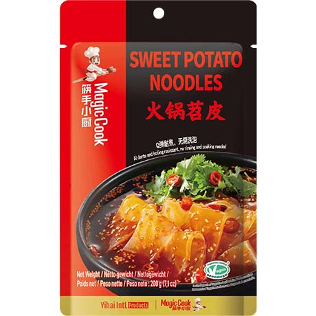 Haidilao Hot Pot Nudeln Breite Kartoffelnudel 200g – 5er-Pack (5×200 g)