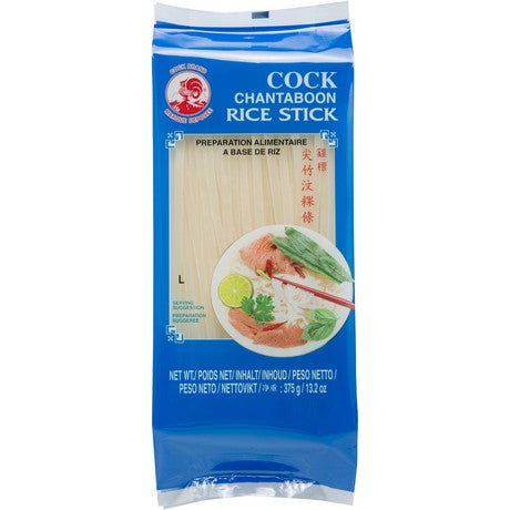 Cock Reisnudeln, 10 mm, 1. Qualität 375 g – 5er-Pack (5×375 g)