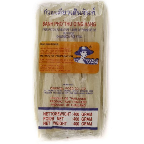 FARMER - Reisnudeln Sticks Gerade 10 mm 400 g (Art. 7560) – 4er-Pack (4×400 g)