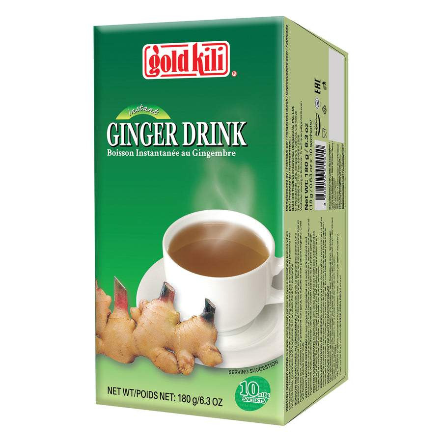 Gold Kili KILI - Instant Honig Ingwer Getränk 18 g – 10 x 18 g