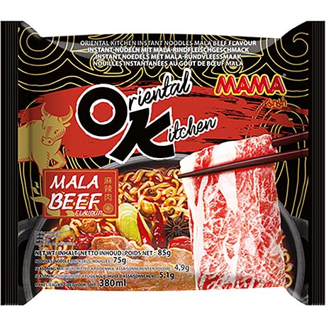 MAMA Instantnudeln, Panang, Thai Connext 85 g (Art. 7651-13) – 10er-Pack (10x85g)