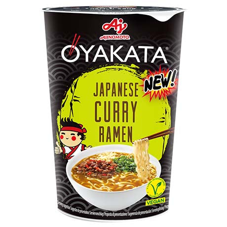 Ajinomoto Oyakata Japanes Curry Style Ramen 62,5g – 8er-Pack (8×62.5 g)