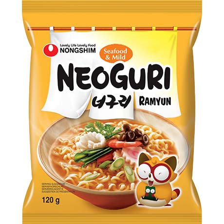 NONGSHIM - Instant Nudeln Neoguri Scharf 120 g (Art. 7684) – 10er-Pack (10×120 g)
