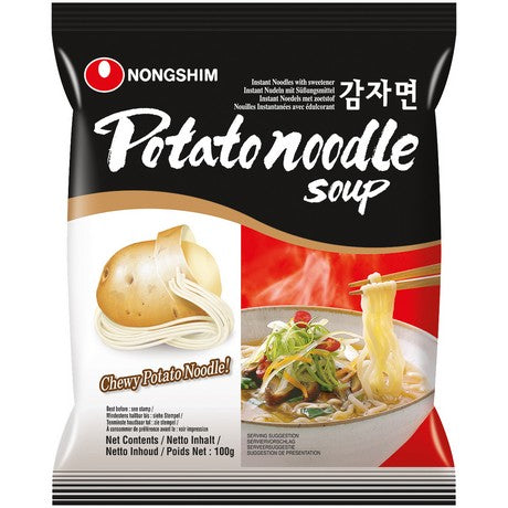 NONGSHIM Nong Shim Instant Kartoffel Nudelsuppe 100g – 10er-Pack (10×100 g)