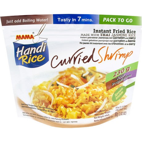 MAMA - Instant Reis Red Curry Garnelen 80 g – 5er-Pack (5×80 g)
