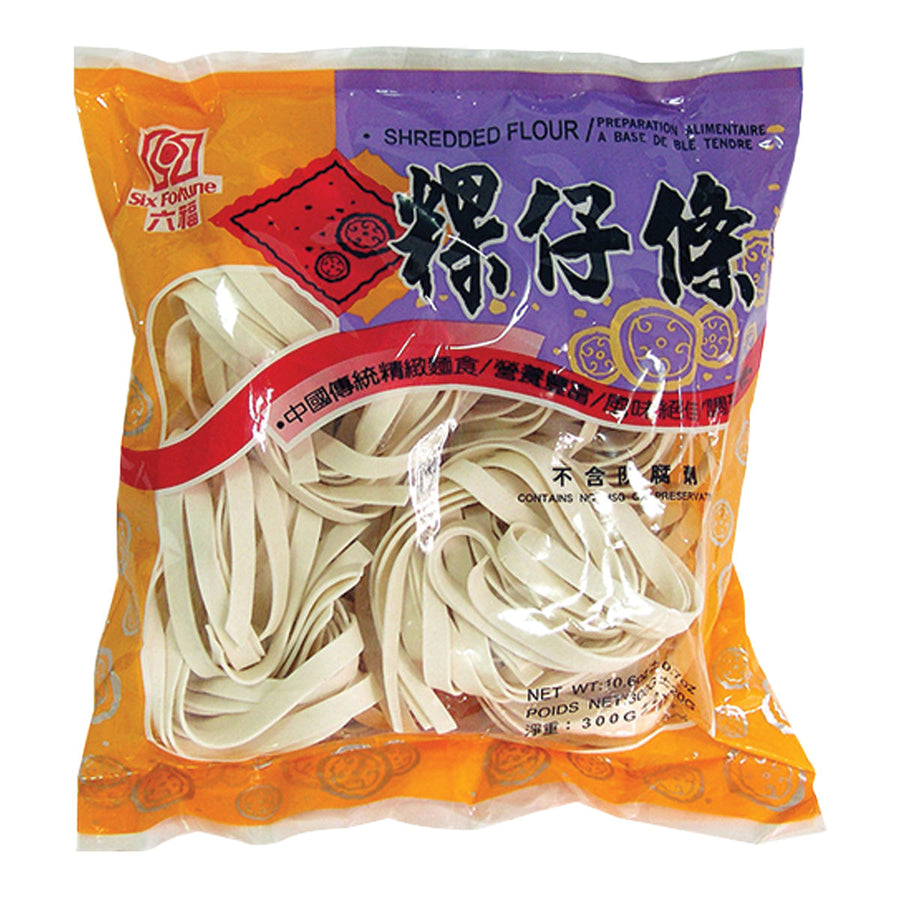 Six Fortune Getrocknete Nudeln Shredded Flour 300g – 5er-Pack (5×300 g)