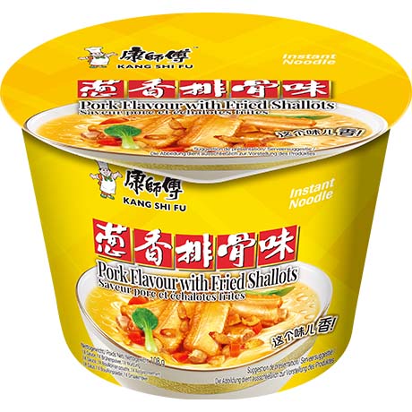 KANG SHI FU - Instantn Rind&Gr Sichuanpfeffer Schüssel 108 g – 6er-Pack (6×108 g)
