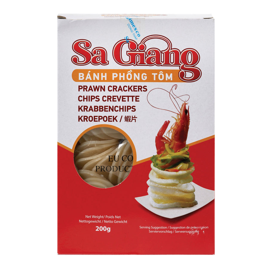 SA GIANG Sagiang - Ungebackenes Krabbenbrot 200 g – 8er-Pack (8×200 g)