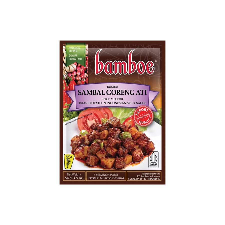 Bamboe Sambal Goreng Ati 54g – 8er-Pack (8×54 g)