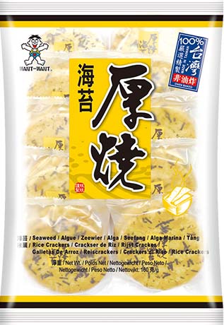 Want Want Seaweed Reiscracker 160g