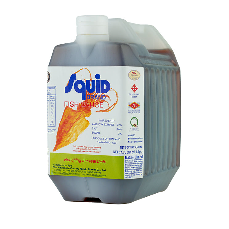Squid Fischsauce – Thailändische Sauce zum Würzen und Verfeinern 4500 ml