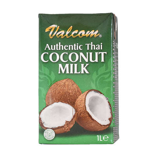 Valcom Premium Thai Kokosnussmilch, ohne Zusatzstoffe, 1L
