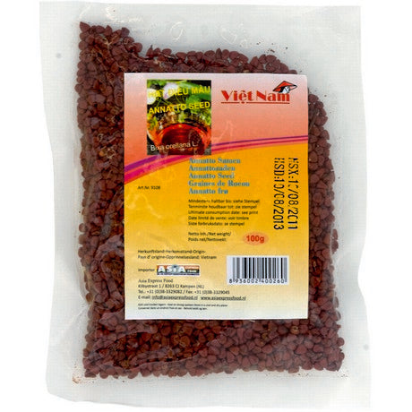VIET NAM AE Lotus Annatto Samen 100g Hat Dieu Mau – 4er-Pack (4×100 g)