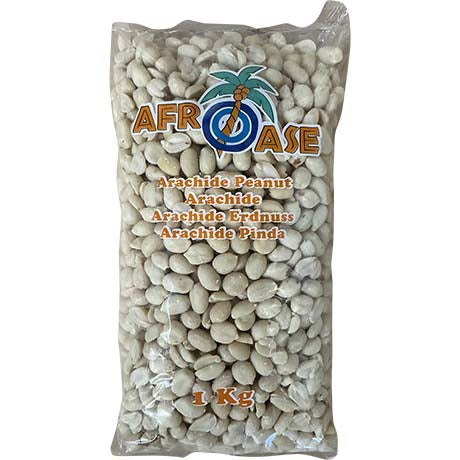 AFROASE - Arachide Erdnuss Weiß 1 kg