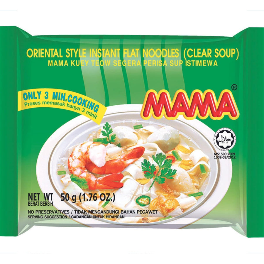 MAMA - Instant Flach Reis Nudeln Klar Suppe - 50 GR