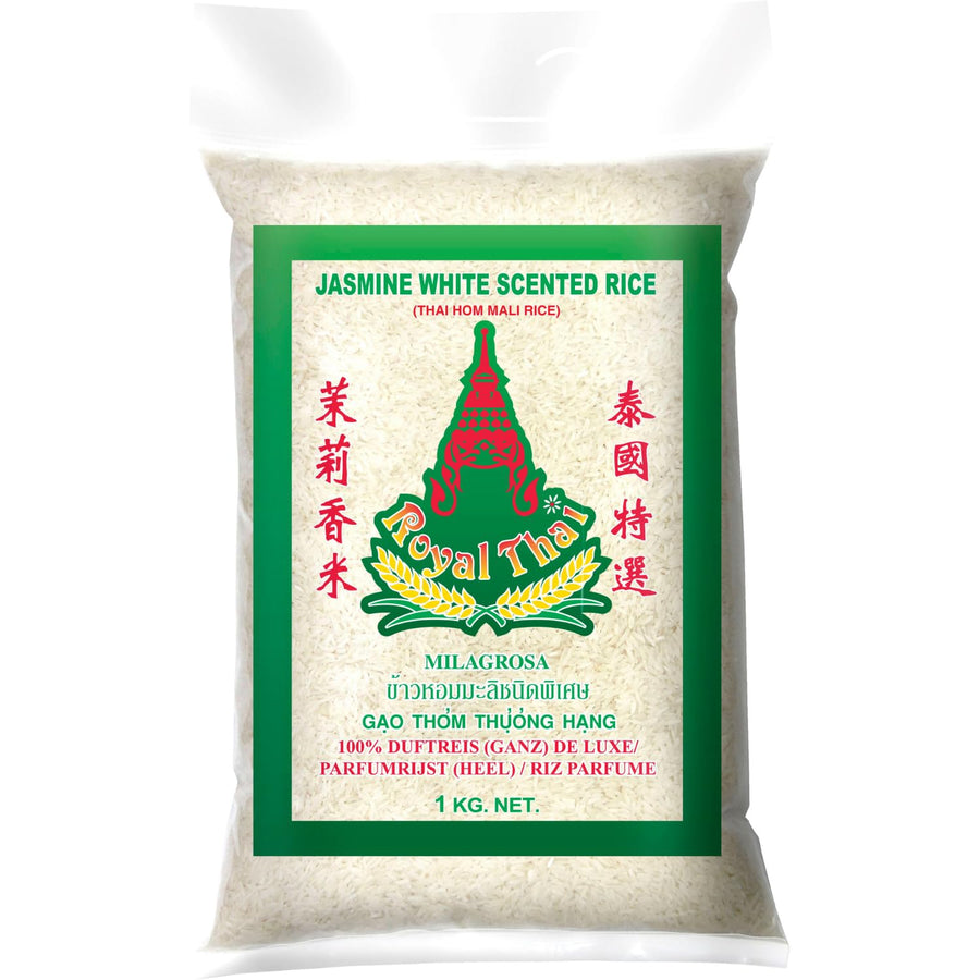 ROYAL THAI RICE - Langkorn Jasmin Duftreis - 10 X 1 KG - Multipack