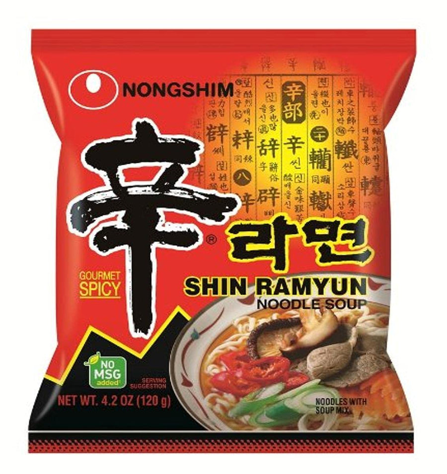 Nongshim - Shin Ramyun Nudelsuppe - 20Er Pack (20 X 120G) - 1 Karton