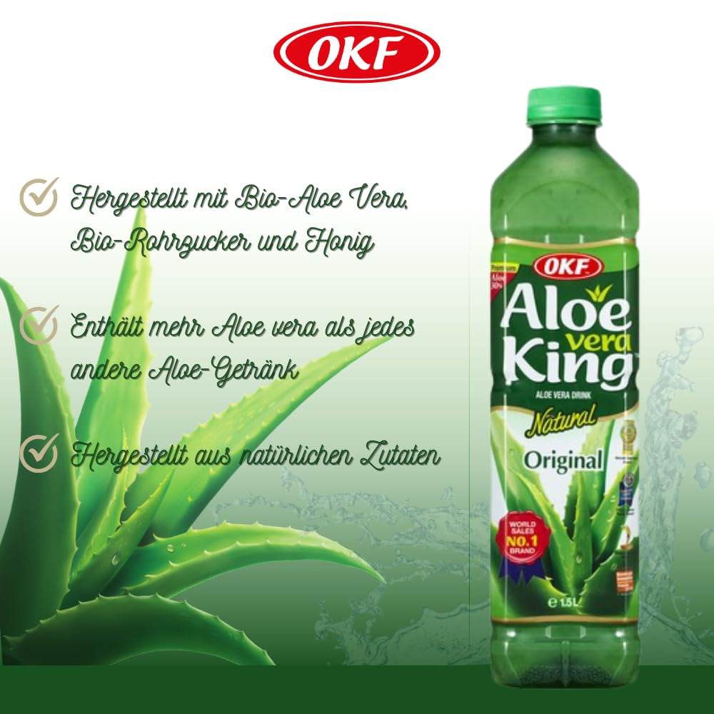 - Aloe Vera Getränk Original - Multipack (12 X 1,5 LTR)