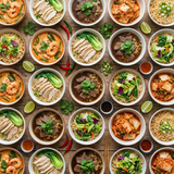 MAMA Instant Noodles Box, 30 Assorted Varieties From MAMA, With Prawns, Chicken, Beef, Yentafo Tofu, Pad Kee Mao, Pa-Lo Ente, Ramen Ente, Vegetables, Klare Soup, Pad Thai – Bild 3